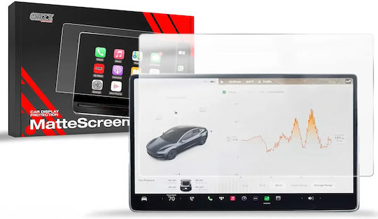Ματ Φύλλο Grizzglass Προστασία Cardisplay Tesla Model Y Juniper 2024-2025
