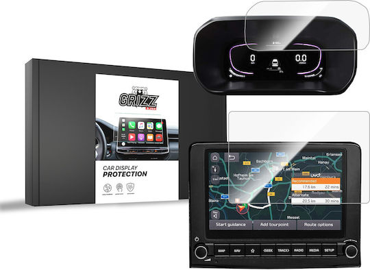 Μεμβράνη Ceramiczna Grizzglass Cardisplay Protection Kia Stonic 8" 2022-2024 2w1