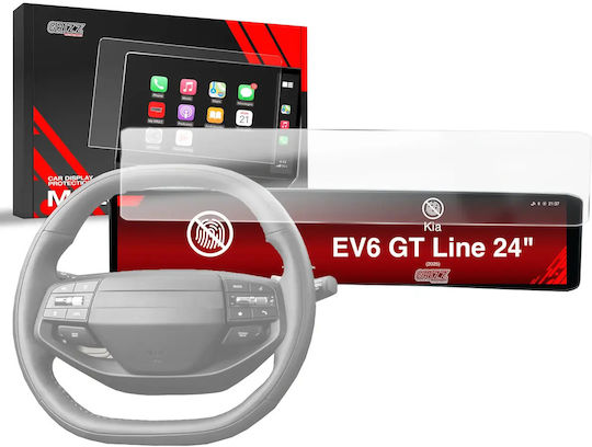Ματ Φύλλο Grizzglass Προστασία Οθόνης Αυτοκινήτου Kia Ev6 Gt Line 24" 2025
