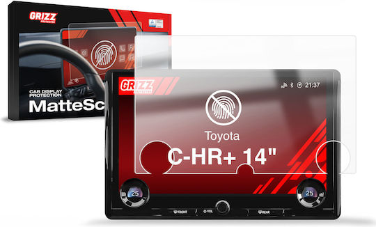 Folie Mată Grizzglass Cardisplay Protection Toyota C-hr+ 14" 2026