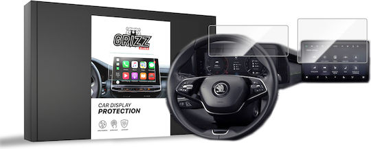 Μεμβράνη Ceramiczna Grizzglass Cardisplay Protection Skoda Kodiaq 2 13" 2024 2w1
