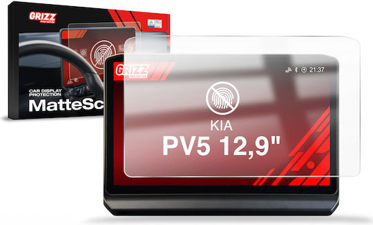 Folie Mată Grizzglass Cardisplay Protection Kia Pv5 12,9" 2025-2026
