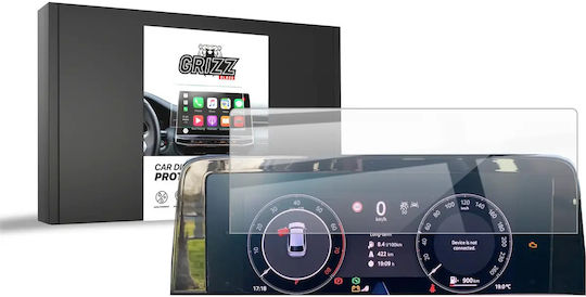 Keramik Grizzglass Cardisplay-Schutz Skoda Superb 4 Virtual Cockpit 2024