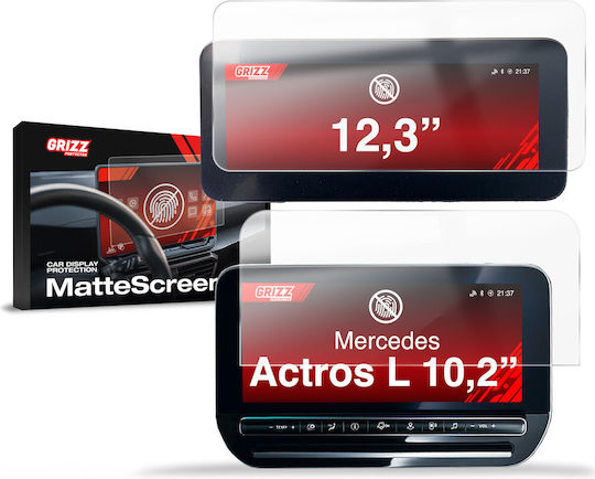 Μεμβράνη Matowa Grizzglass Cardisplay Protection Mercedes Actros L 2026 2w1