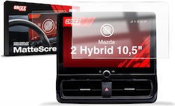 Μεμβράνη Ματ Grizzglass Προστασία Cardisplay Mazda 2 Hybrid 10 5" 2022-2026 Μεμβράνη Ματ Grizzglass Προστασία Cardisplay Mazda 2 Hybrid 10 5" 2022-2026