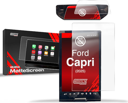 Film Matifiant GrizzGlass pentru Protecția Ecranului Auto Ford Capri 14,6" 2025-2026 2 în 1