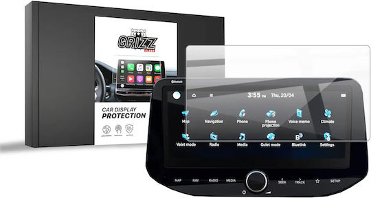 Φιλμ Κεραμικό Grizzglass Cardisplay Protection Hyundai I30 10 25" Facelift 110x256mm 2024-2026