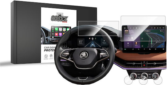 Μεμβράνη Ceramiczna Grizzglass Cardisplay Protection Skoda Kodiaq 2 10" 2024 5w1