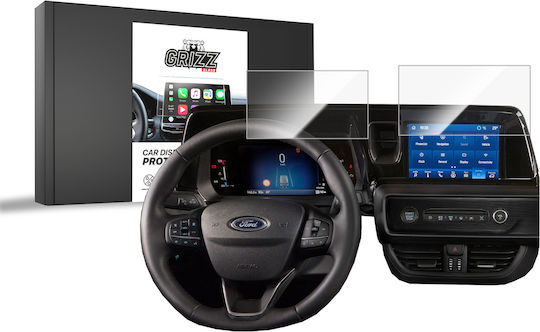 Μεμβράνη Ceramiczna Grizzglass Cardisplay Protection Ford Courier 8" 2023-2026 2w1