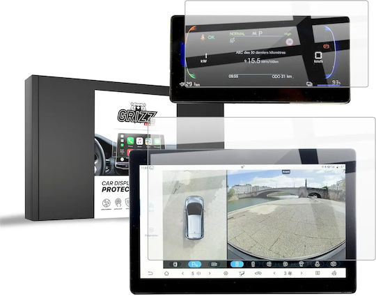 Κεραμική Μεμβράνη Grizzglass Cardisplay Protection Byd Dolphin Surf 2025-2026 2w1