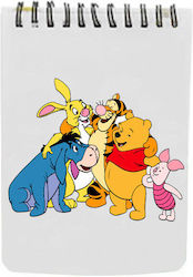 Σημειωματάριο A6/60 Σελίδες Winnie Pooh