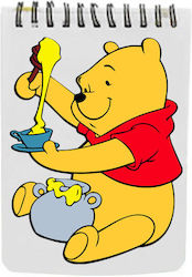 Σημειωματάριο A6/60 Σελίδες Winnie Pooh