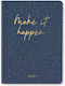 Letts Inspire Tageskalender A6 2027 Blau