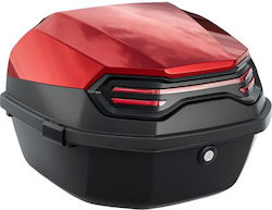 FIXATO Topcase Motocicletă Roșie FIXATO Topcase Motocicletă Roșie