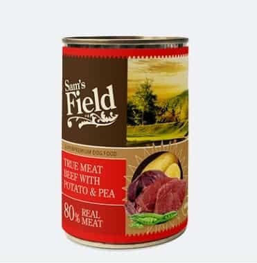 Wet Dog Food in a Can with Beef and Pumpkin 400g