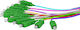 LG Optic Multicolour Optical Fiber Cable 12 Pieces