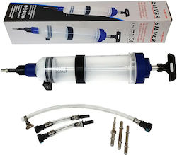 Silvertools Dozator de ulei manual cu capacitate de 1,5 litri Silvertools Dozator de ulei manual cu capacitate de 1,5 litri