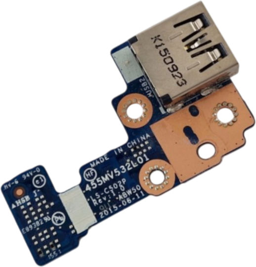 USB USB Board Laptop HP Envy 15-ae 15t-ae 15-ae0000 15t-ae1000 M6-ae151dx T0u83ua T0u83uar Ls-c502p Abw50 455mv532l01 812695-001 Code 1-brd401