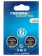 Renata CR2430 Lithium Watch Batteries 2 pcs