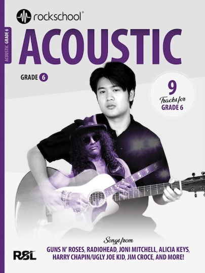 Rockschool Acoustic Guitar Grade 6 Rockschool Ltd Paperback Softback