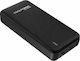 RealPower PB-20000 SSB Външна Батерия 20000mAh 100W Захранване с Висока Мощност Черна