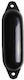 Bootsfender 12x45 Schwarz Starfender 1 Boot