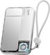 Sharge IceMag 3 Qi2 Power Bank 10000 mAh 25 W mit USB-C-Anschluss Weiß
