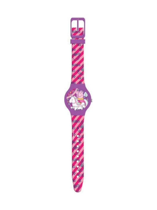 Peppa Pig Kinderuhr Mehrfarbig Peppa Pig Kinderuhr Mehrfarbig