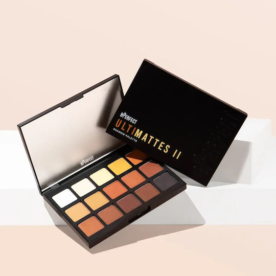 BPerfect Cosmetics Paletă de Farduri de Pleoape Mate în Formă de Pudră Presată