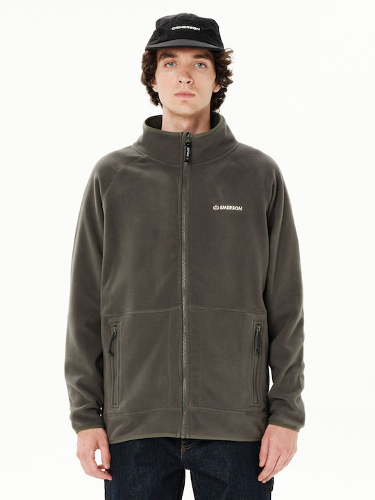 Emerson Herren Fleecejacke Grün