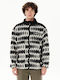 Herren Fleecejacke Weiß