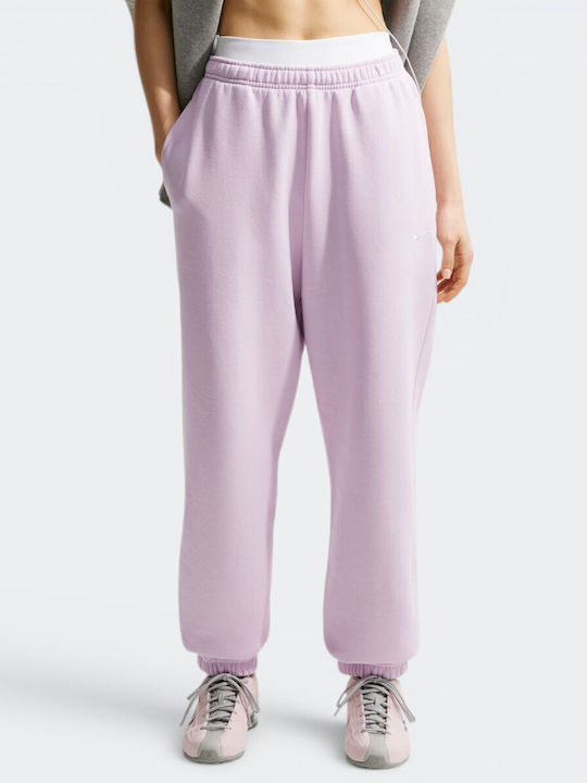 Nike Studio Fleece Sweatpants Bleached Lilac / ...