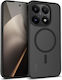 Crong Hybrid Matte Magnetic Back Cover Μαύρο (Xiaomi 15T)