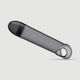 Elastische Penisverlängerung aus Silikon mit Rippen Flexible Ribbed Silicone Penis Sleeve 15,6 cm Schwarz