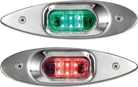 Σετ Ενσωματωμένων Φώτων Ναυσιπλοΐας Led 112 5° Σκάφη Γιοτ