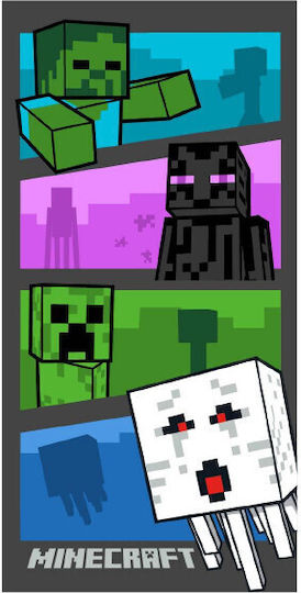 Minecraft Adventure Time Badetuch Strandtuch 70 x 140 cm