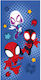 Marvel Spidey & His Amazing Friends Prosop de Plajă pentru Copii 70x140cm 100% Bumbac