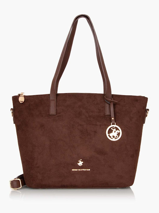 Beverly Hills Polo Club Braune Damen-Schulterta...