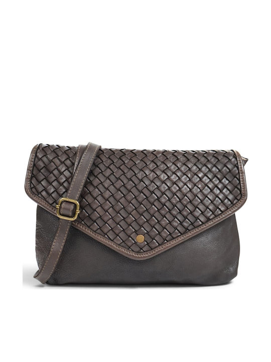 Passaggio Leather Gestrickte Damentasche zum Um...