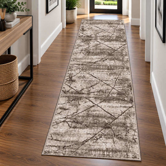Χαλί Διάδρομος Cream Brown με Πλάτος 80cm (τιμή ανά μέτρο)