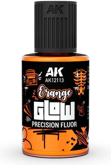 AK Interactive Цвят за моделиране Оранжево сияние 30 ml