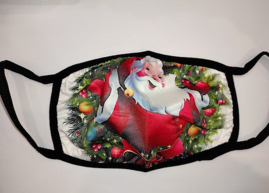Royalty Medical Supplies Fabric Protective Mask for Kids X-Mas Edition Santa Claus 2080281 1 Piece