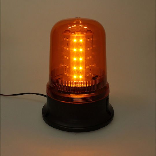 Ayfar Автомобилен Фар LED 12 / 24V с Оранжево Осветление