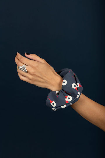 Chaton Barley Scrunchie Blue