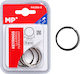 Madrid Papel Key Rings for Keychains 5 Pieces