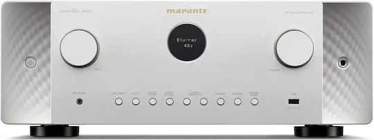Marantz Cinema 60DAB Series 2 Home Cinema Amplifier 4K/8K 7.2 Channels 100W/8Ω 140W/6Ω with HDR and Dolby Atmos Silver