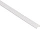 Adeleq Prismenabdeckung 2 m × 5 Stück für Profil 30-1890/30-1990 Transparent 30-18932