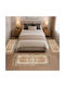 Homeone Modern Schlafzimmer-Teppichsets Samt 3 Stück