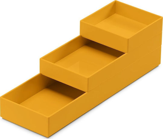 Moxom Tavă pentru Documente Galbenă 25x8x5,5 cm