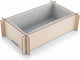 Silikonform für Seifen Rechteckig 19x9x6,5 cm